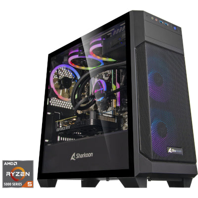 Gaming-pc Speciale Editie • RTX 4060 • AMD Ryzen™ 5 5600 • 16 GB RAM