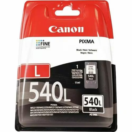 Cartouche d'encre noire/PG-540L