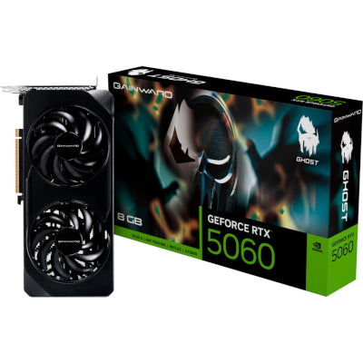 GAINWARD GeForce RTX 5060 Ghost 8GB GDDR7 Carte graphique HDMI/3xDP