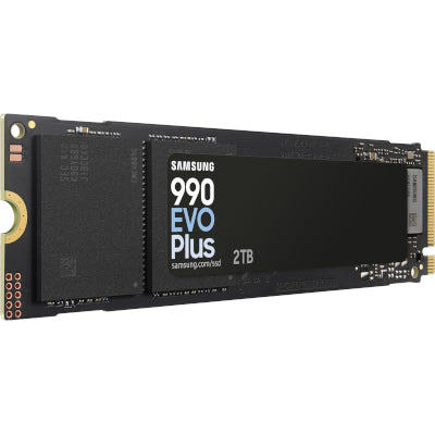 قرص الحالة الصلبة M.2 (2280) بسعة 2 تيرابايت سامسونج 990 EVO Plus (PCIe 5.0 /NVMe)